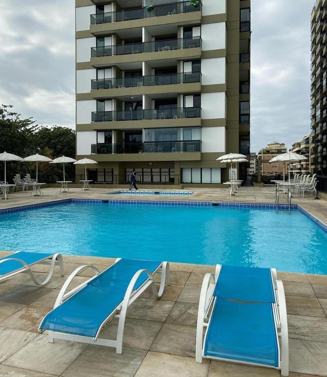 Lindo Apto No Barrabela, Todo Equipado, Com Arcondicionados Split Novos No Quarto E Na Sala, Limpissimo, Cheiroso, Novinho, Condominio Em Frente A Praia, Com Piscina Aquecida, Sauna, Quadra, Academia, Lavanderia, Salao De Beleza, Restaurantes, Mercad Rio de Janeiro Extérieur photo